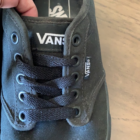 Vans Black Low Top Sneakers - Picture 3 of 5